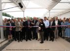 Inauguration de la  Filature de Ronchamp - Le ruban est coup (1)