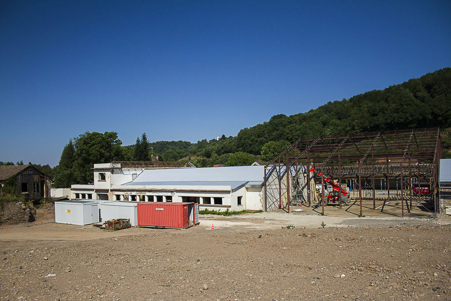 Ecoparc Filature - Avance du chantier - Les toitures - Juillet 2015 (2)